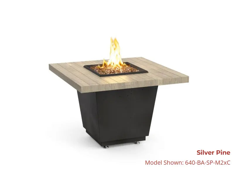 American Fyre Designs Cosmopolitan Square Reclaimed Wood Firetable American Fyre Designs Dreamwood Living