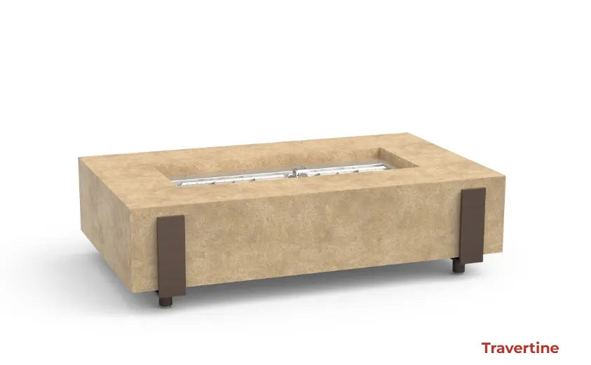 American Fyre Designs Iron Long Saddle Firetable American Fyre Designs Dreamwood Living