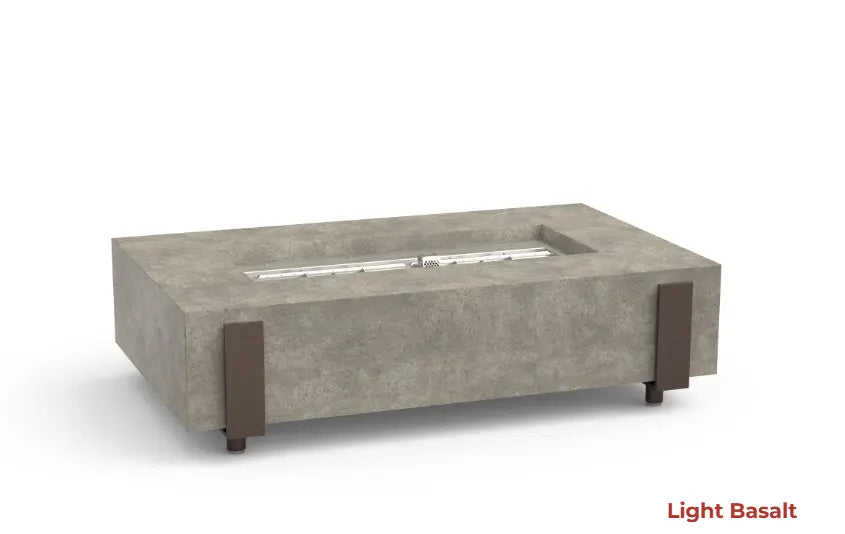 American Fyre Designs Iron Long Saddle Firetable American Fyre Designs Dreamwood Living