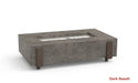 American Fyre Designs Iron Long Saddle Firetable American Fyre Designs Dreamwood Living