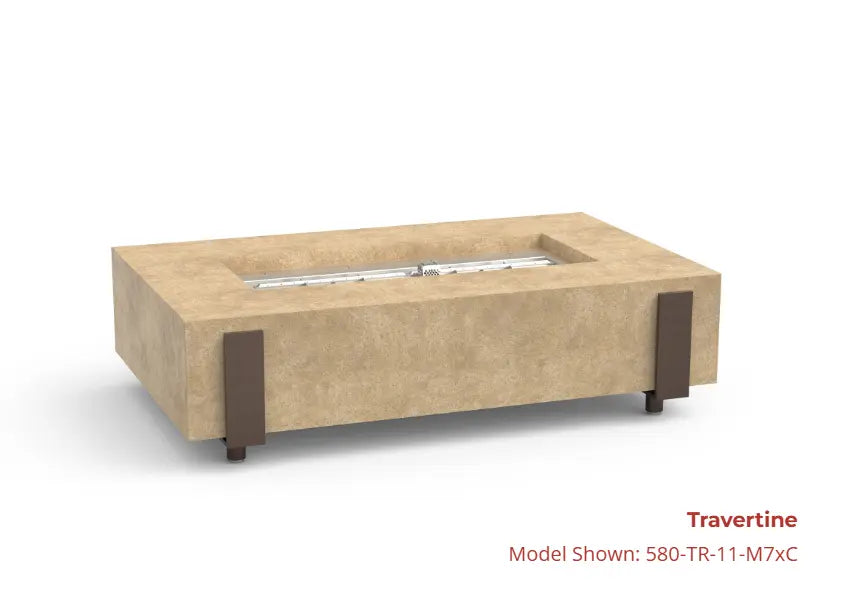 American Fyre Designs Iron Saddle Firetable American Fyre Designs Dreamwood Living