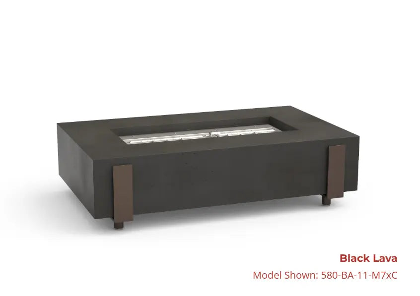 American Fyre Designs Iron Saddle Firetable American Fyre Designs Dreamwood Living
