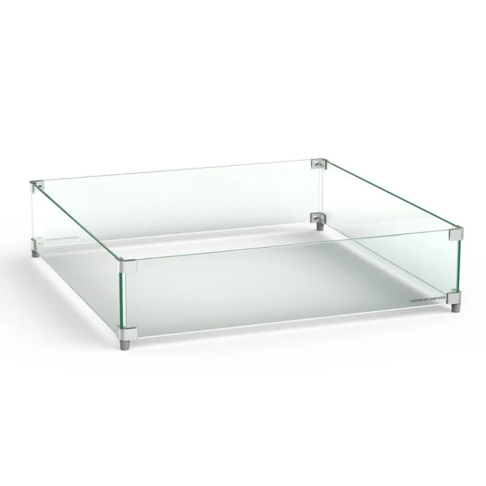 American Fyre Designs Large Square Glass Wind Guard American Fyre Designs Dreamwood Living