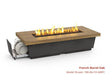 American Fyre Designs Long Contempo LP Select Reclaimed Wood Firetable American Fyre Designs Dreamwood Living