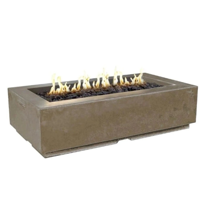 American Fyre Designs Louvre 56" Rectangle Fire Pit