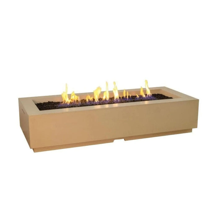 American Fyre Designs Louvre 72" Long Rectangle Fire Pit