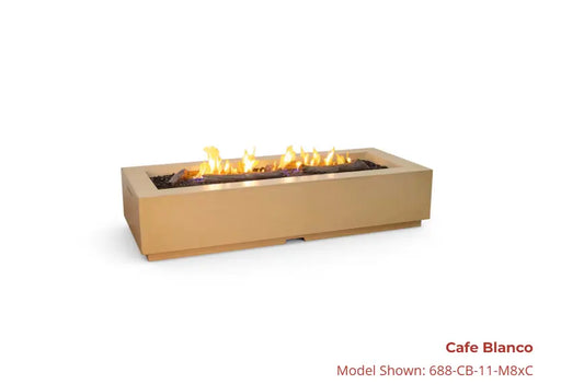 American Fyre Designs Louvre Long Rectangle Fire Pit American Fyre Designs Dreamwood Living