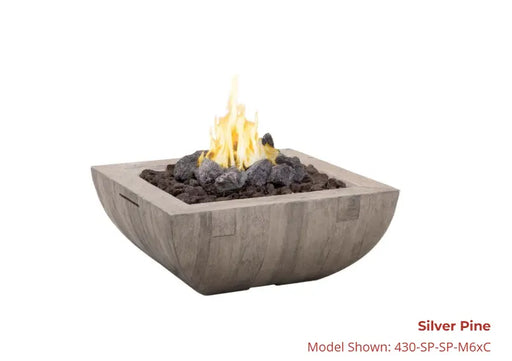 American Fyre Designs Reclaimed Wood Bordeaux Square Fire Bowl American Fyre Designs Dreamwood Living