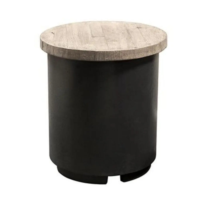 American Fyre Designs Reclaimed Wood Contempo Tank/End Table American Fyre Designs Dreamwood Living