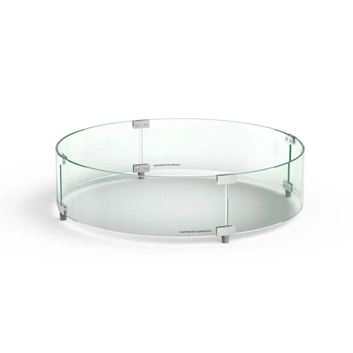 American Fyre Designs Round Glass Wind Guard American Fyre Designs Dreamwood Living