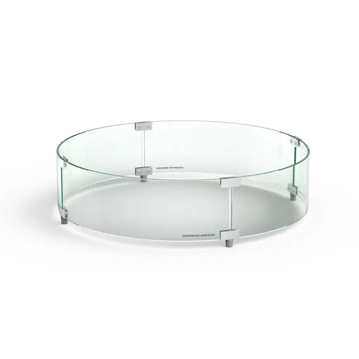 American Fyre Designs Round Glass Wind Guard American Fyre Designs Dreamwood Living