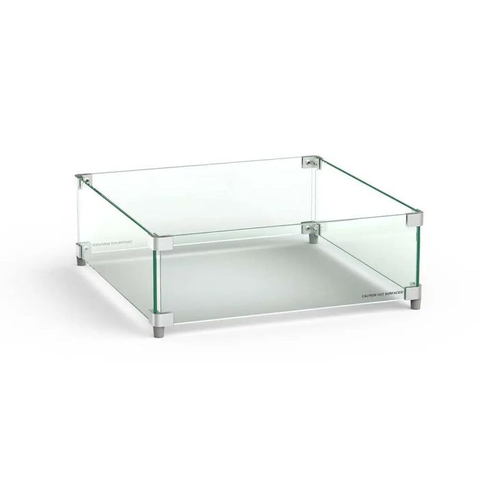 American Fyre Designs Square Glass Wind Guard American Fyre Designs Dreamwood Living