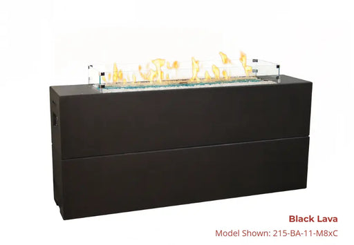 American Fyre Designs Tall Milan Linear Firetable American Fyre Designs Dreamwood Living