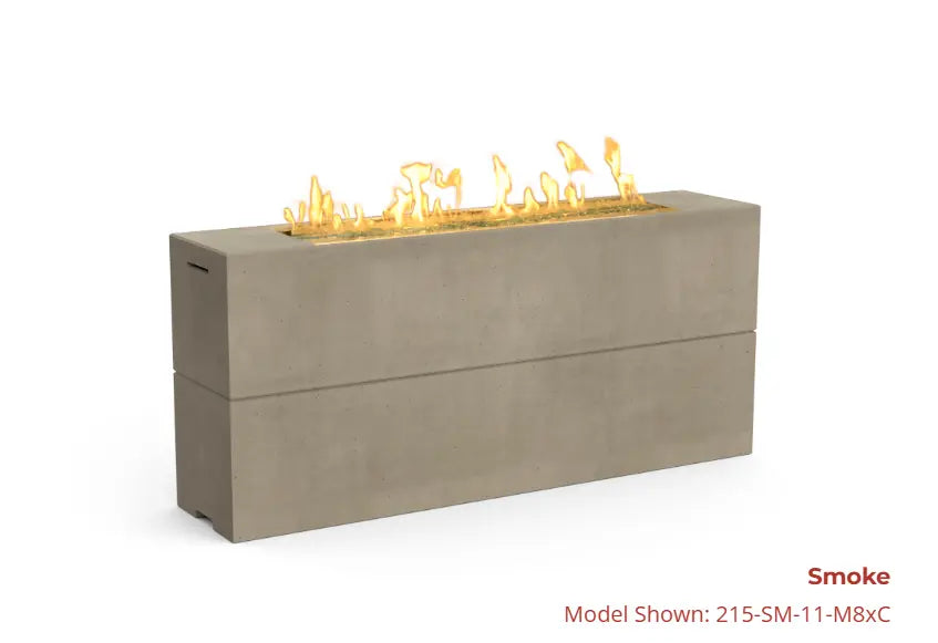American Fyre Designs Tall Milan Linear Firetable American Fyre Designs Dreamwood Living