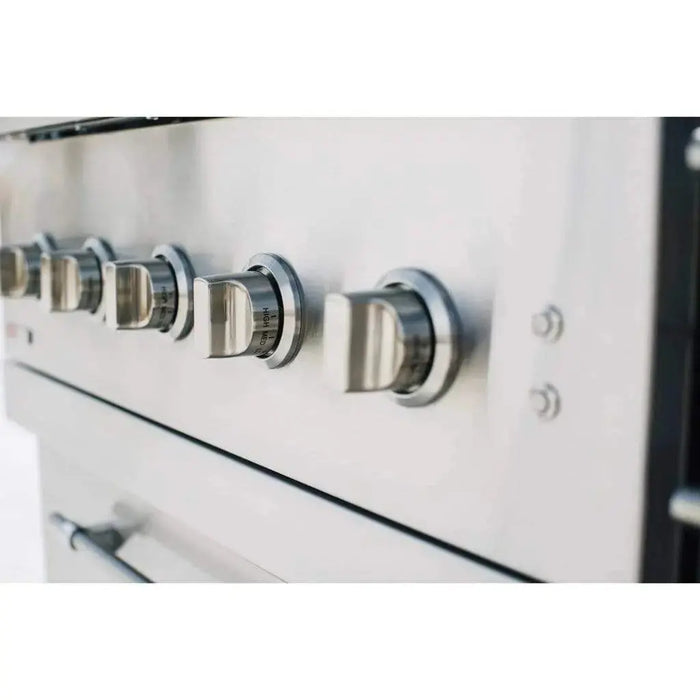 American Made Grills Encore Series 36" 5-Burner Built-In Hybrid Grill American Made Grills Dreamwood Living