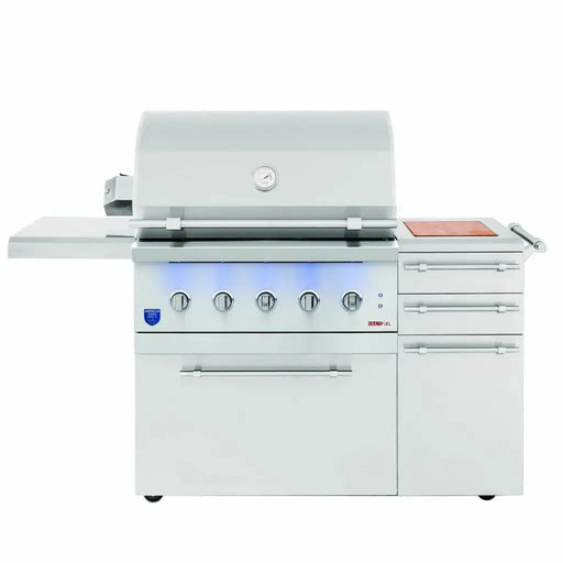 American Made Grills Encore Series 36" 5-Burner Freestanding Hybrid Grill American Made Grills Dreamwood Living