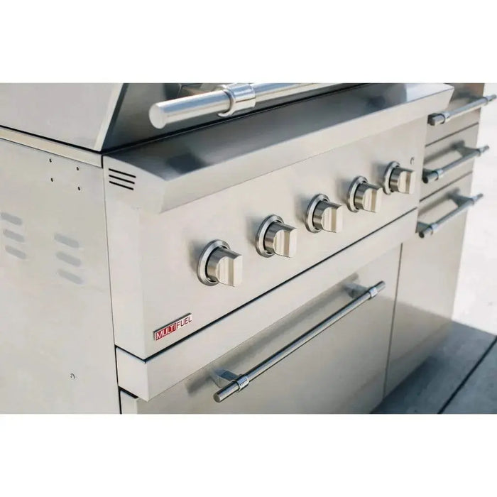 American Made Grills Encore Series 36" 5-Burner Freestanding Hybrid Grill American Made Grills Dreamwood Living
