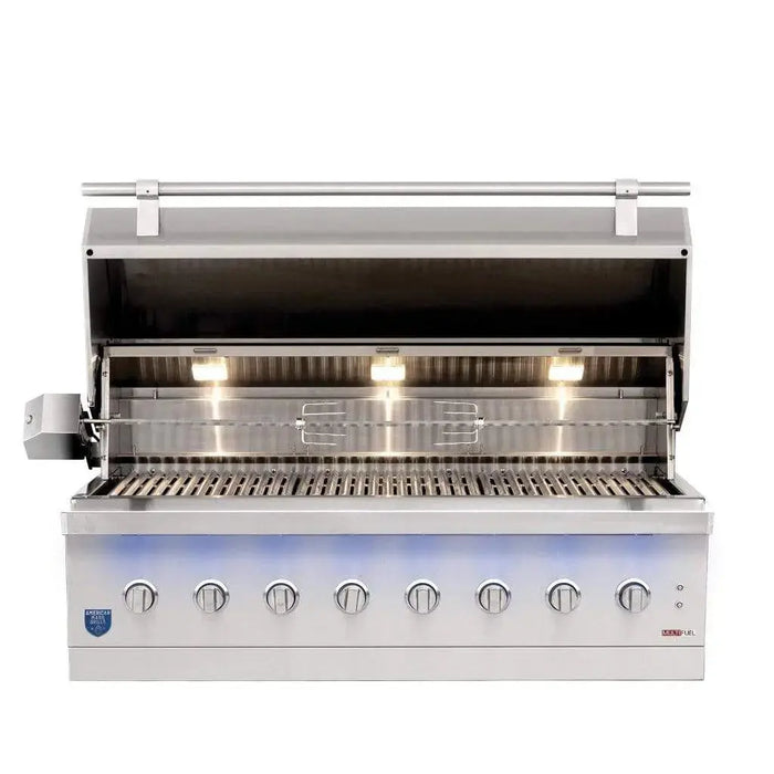 American Made Grills Encore Series 54" 8-Burner Built-In Hybrid Grill American Made Grills Dreamwood Living