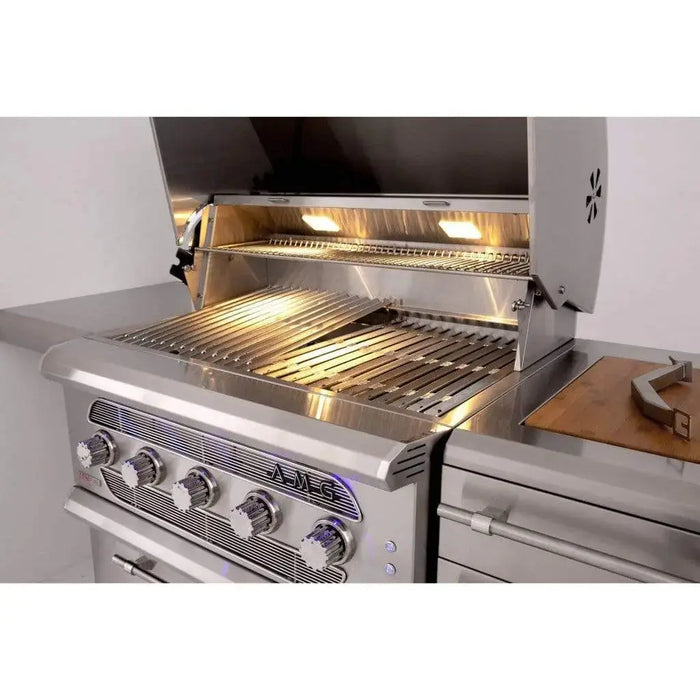 American Made Grills Muscle Series 36" Built-In Hybrid Grill American Made Grills Dreamwood Living