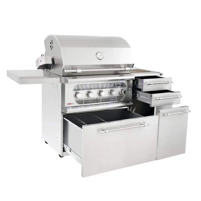 American Made Grills by Summerset Muscle Series 36" Freestanding Hybrid Grill American Made Grills Dreamwood Living