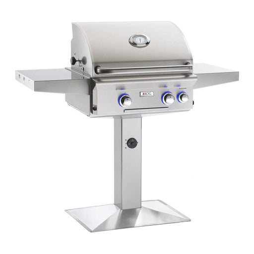American Outdoor Grill 24" L-Series 2-Burner Patio Post Gas Grill American Outdoor Grill Dreamwood Living