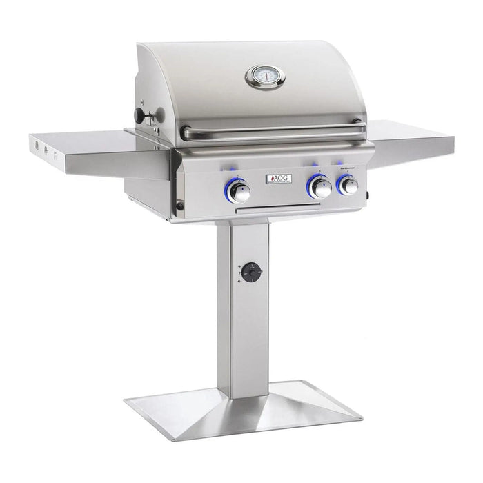 American Outdoor Grill 24" L-Series 2-Burner Patio Post Gas Grill American Outdoor Grill Dreamwood Living