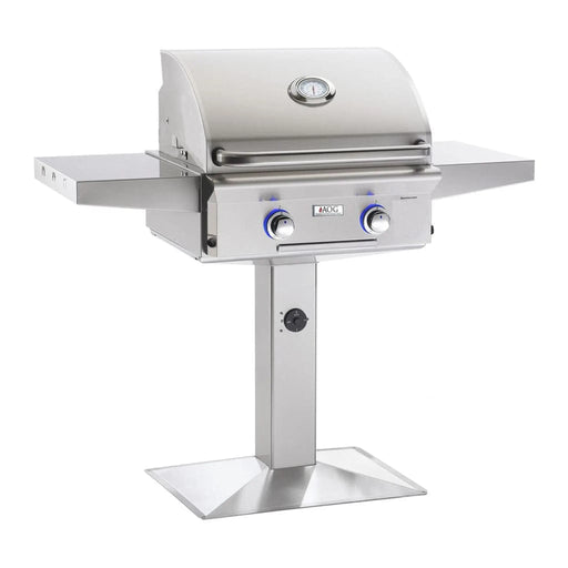 American Outdoor Grill 24" L-Series 2-Burner Patio Post Gas Grill American Outdoor Grill Dreamwood Living