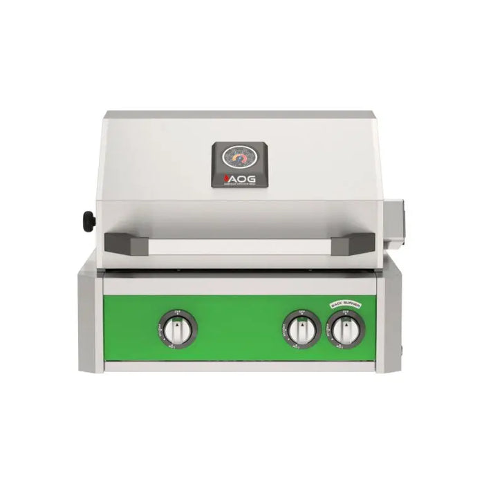 American Outdoor Grill 24" L-Series Built-In Gas Grill with Lights & Rotisserie (2026 Model)