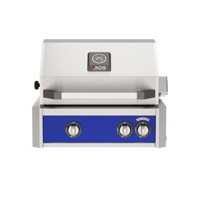 American Outdoor Grill 24" L-Series Built-In Gas Grill with Lights & Rotisserie (2026 Model)