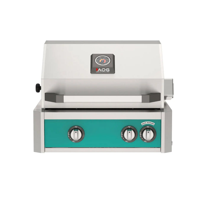 American Outdoor Grill 24" L-Series Built-In Gas Grill with Lights & Rotisserie (2026 Model)