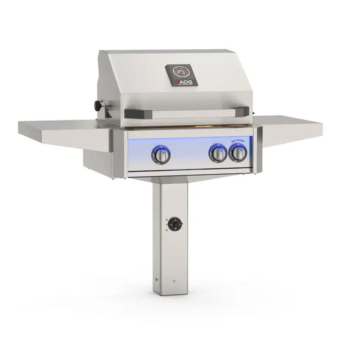 American Outdoor Grill 24″ L-Series In-Ground Post Gas Grill with Rotisserie – Accessible Height (2026 Model) American Outdoor Grill Dreamwood Living
