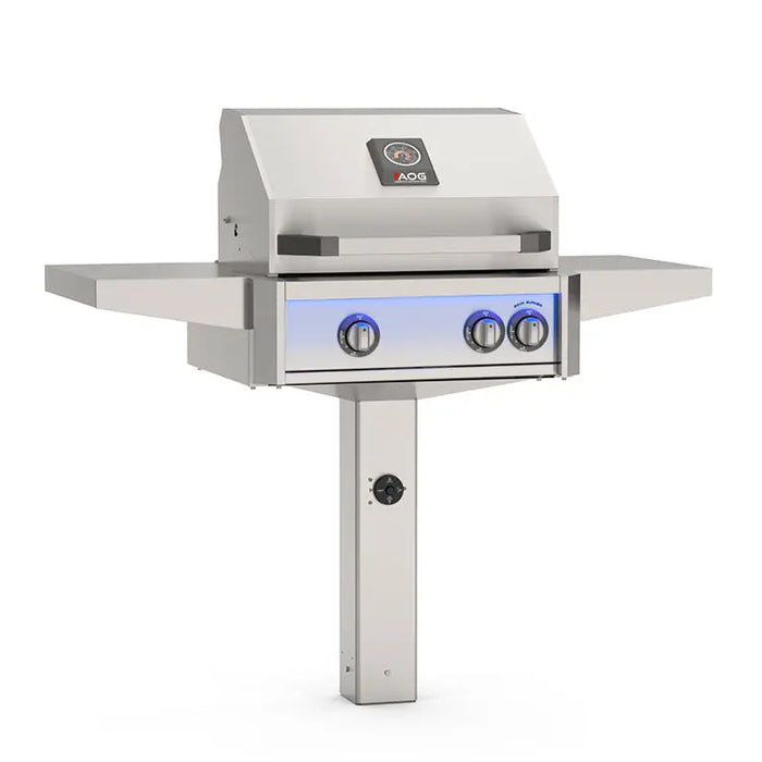 American Outdoor Grill 24″ L-Series In-Ground Post Gas Grill with Rotisserie (2026 Model) American Outdoor Grill Dreamwood Living