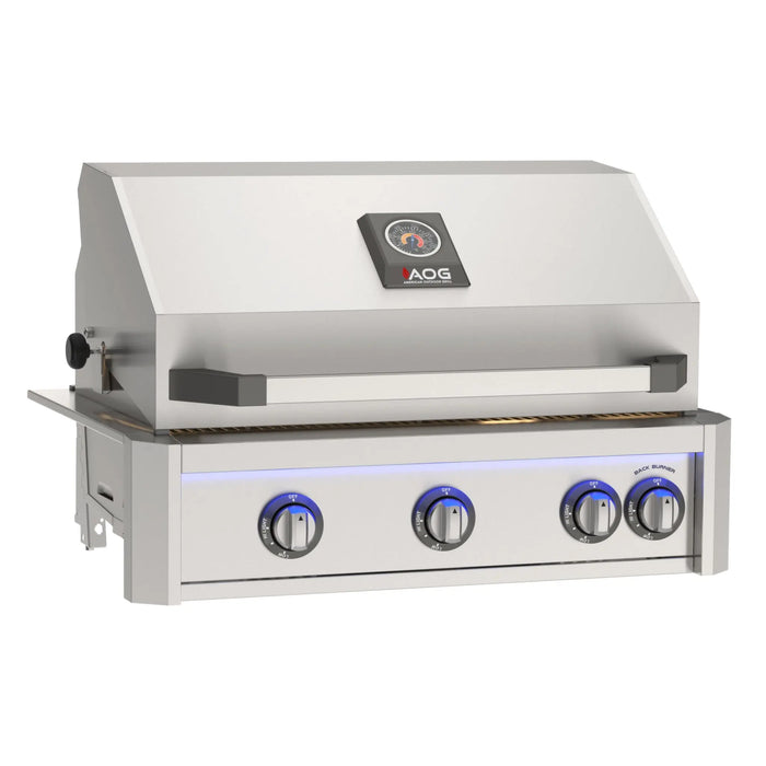 American Outdoor Grill 30" L-Series Built-In Gas Grill with Lights American Outdoor Grill Dreamwood Living