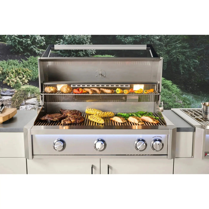 American Outdoor Grill 24" L-Series Portable Gas Grill with Rotisserie & Cart American Outdoor Grill Dreamwood Living