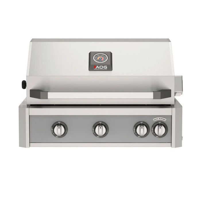American Outdoor Grill 30" L-Series Built-In Gas Grill with Lights & Rotisserie (2026 Model)