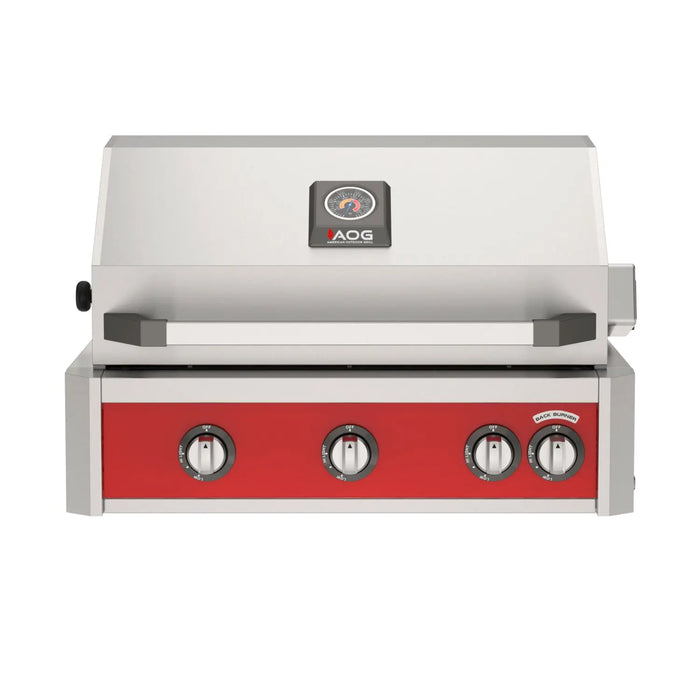American Outdoor Grill 30" L-Series Built-In Gas Grill with Lights & Rotisserie (2026 Model)