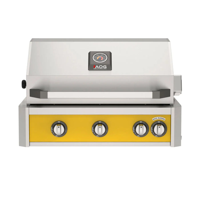 American Outdoor Grill 30" L-Series Built-In Gas Grill with Lights & Rotisserie (2026 Model)