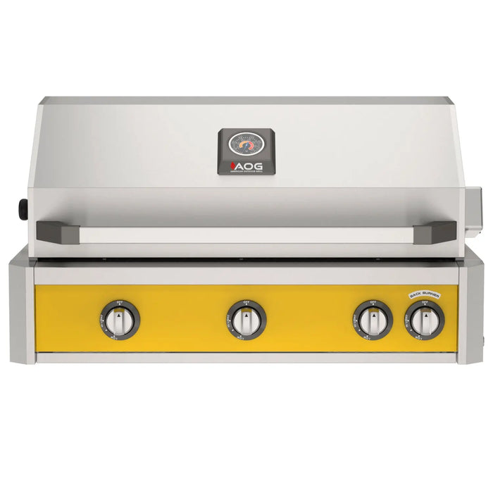 American Outdoor Grill 36" L-Series Built-In Gas Grill with Lights & Rotisserie (2026 Model)