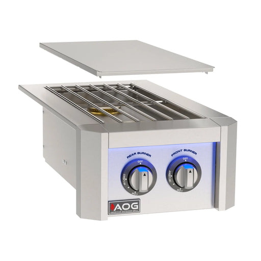 American Outdoor Grill L-Series Built-In Double Side Burner with Lights American Outdoor Grill Dreamwood Living