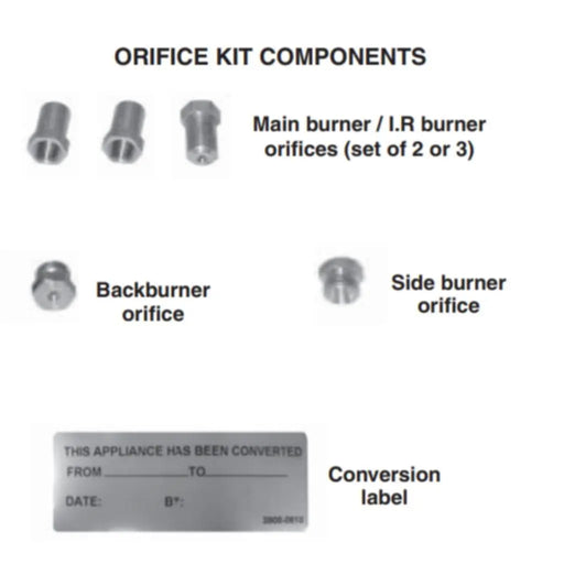 American Outdoor Grill Propane Orifice Kits American Outdoor Grill Dreamwood Living