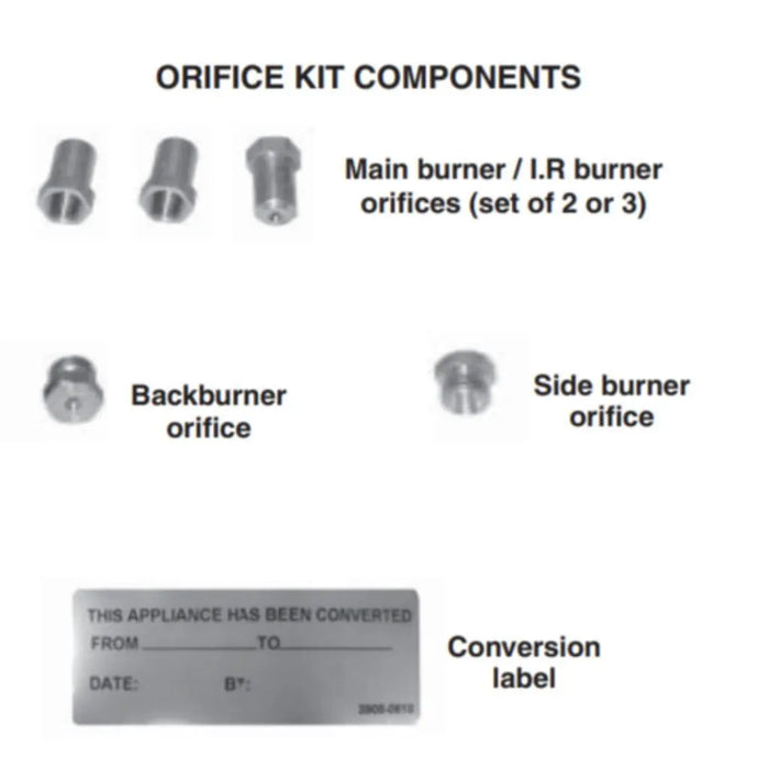 American Outdoor Grill Propane Orifice Kits American Outdoor Grill Dreamwood Living