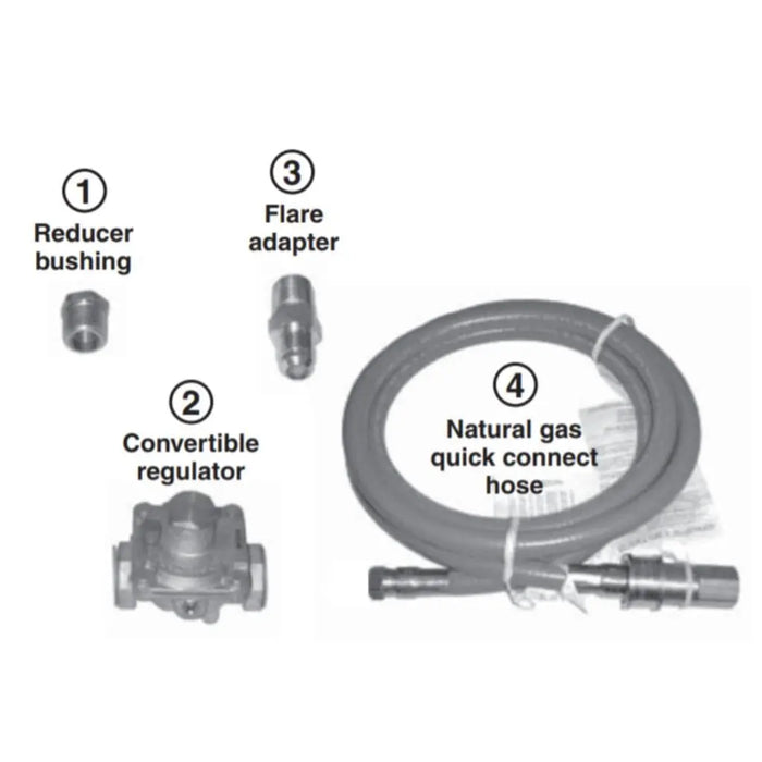 American Outdoor Grill Propane to Natural Gas Portable Conversion Kit with 10' Hose American Outdoor Grill Dreamwood Living