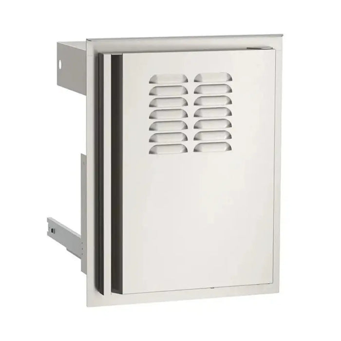 American Outdoor Grill Vertical 14" Single Door with Tank Tray and Louvers