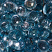The Outdoor GreatRoom Aquamarine tempered fire glass gems CFG-AM