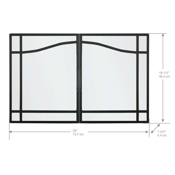 Dimplex Glass Swing Door