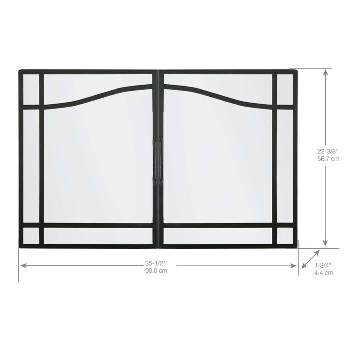 Dimplex Glass Swing Door
