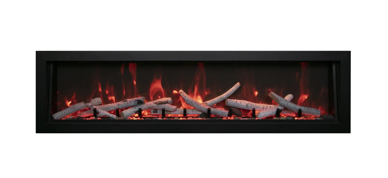 Remii Deep 65" Indoor/Outdoor Built-In Electric Fireplace Remii