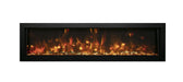 Remii Deep 65" Indoor/Outdoor Built-In Electric Fireplace Remii