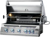 700 Series 38" Built-in Gas Grill with Infrared Rear Burner – with rotisserie, angled view