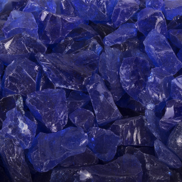 The Outdoor Plus Blue Fire Glass OPT-702
